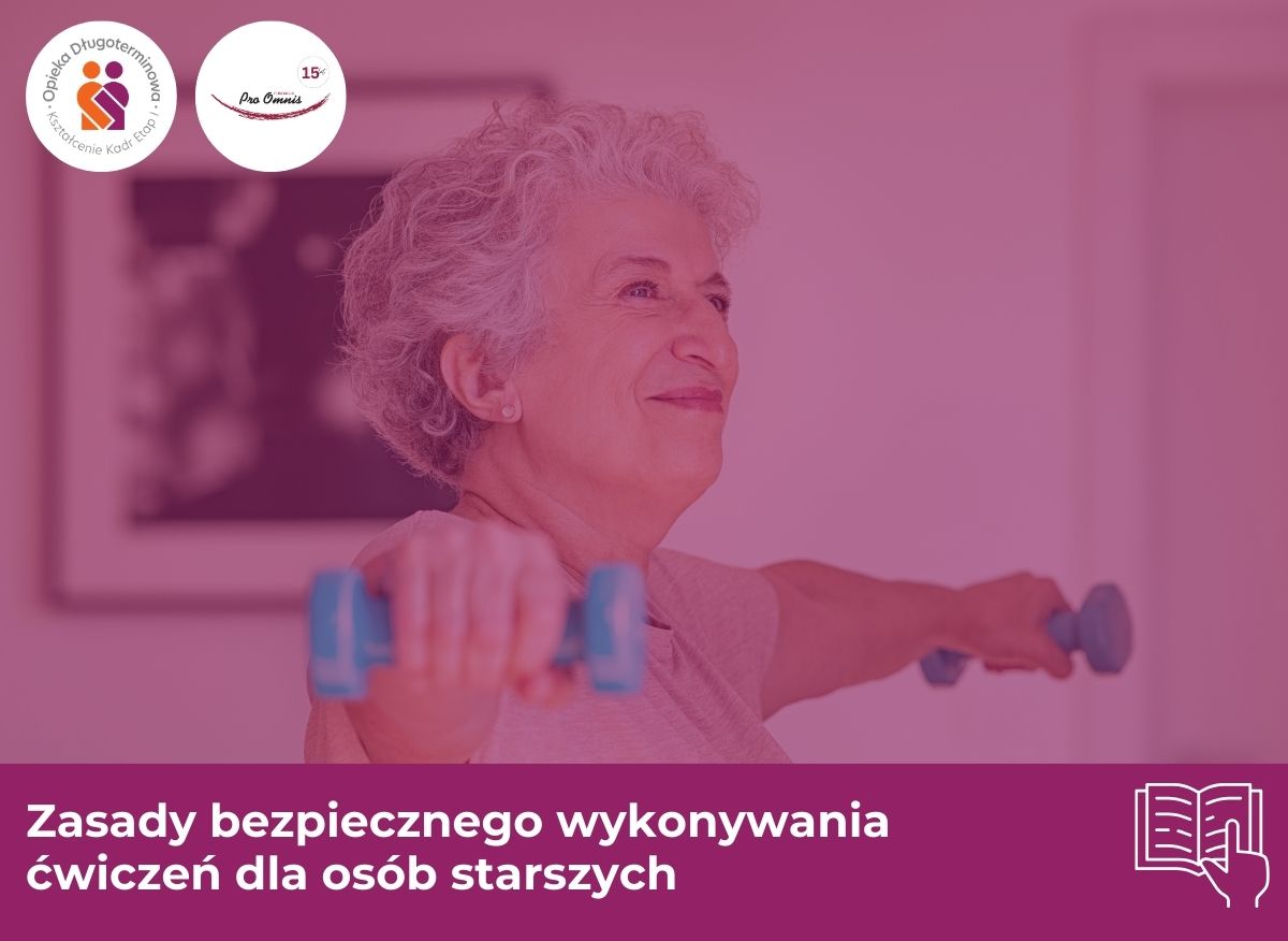 Zasady bezpiecznego wykonywania ćwiczeń dla osób starszych