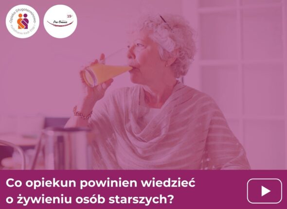 co opiekun powinien wiedzieć o żywieniu osób starszych