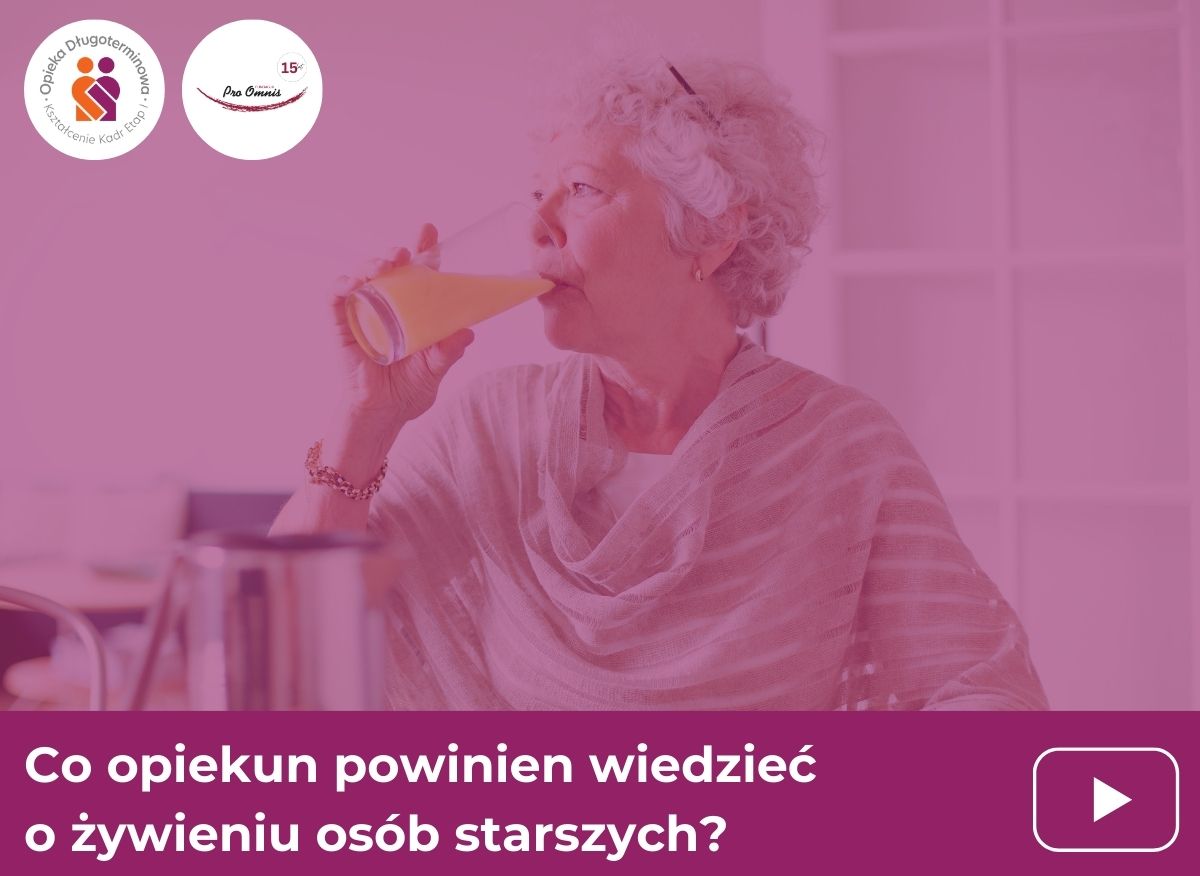 co opiekun powinien wiedzieć o żywieniu osób starszych